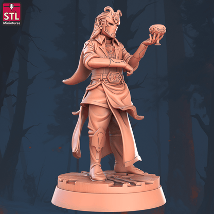 3D Printed STL Miniatures Masquerade Vetenian Carnival Set 28 - 32mm War Gaming D&D