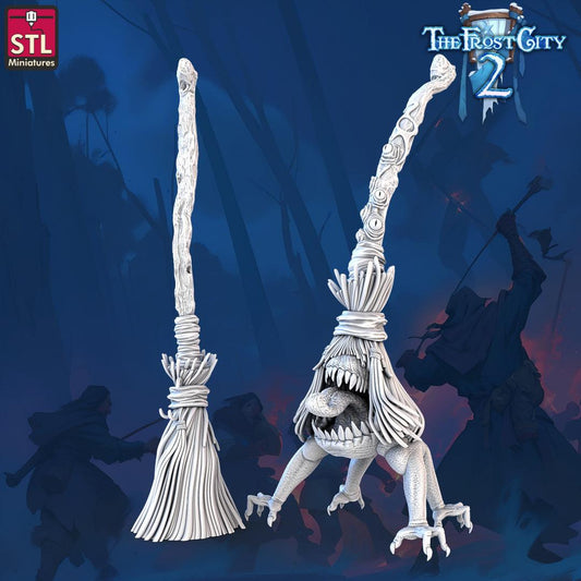 3D Printed STL Miniatures Mimics Set The Frost City 2 28 - 32mm War Gaming D&D
