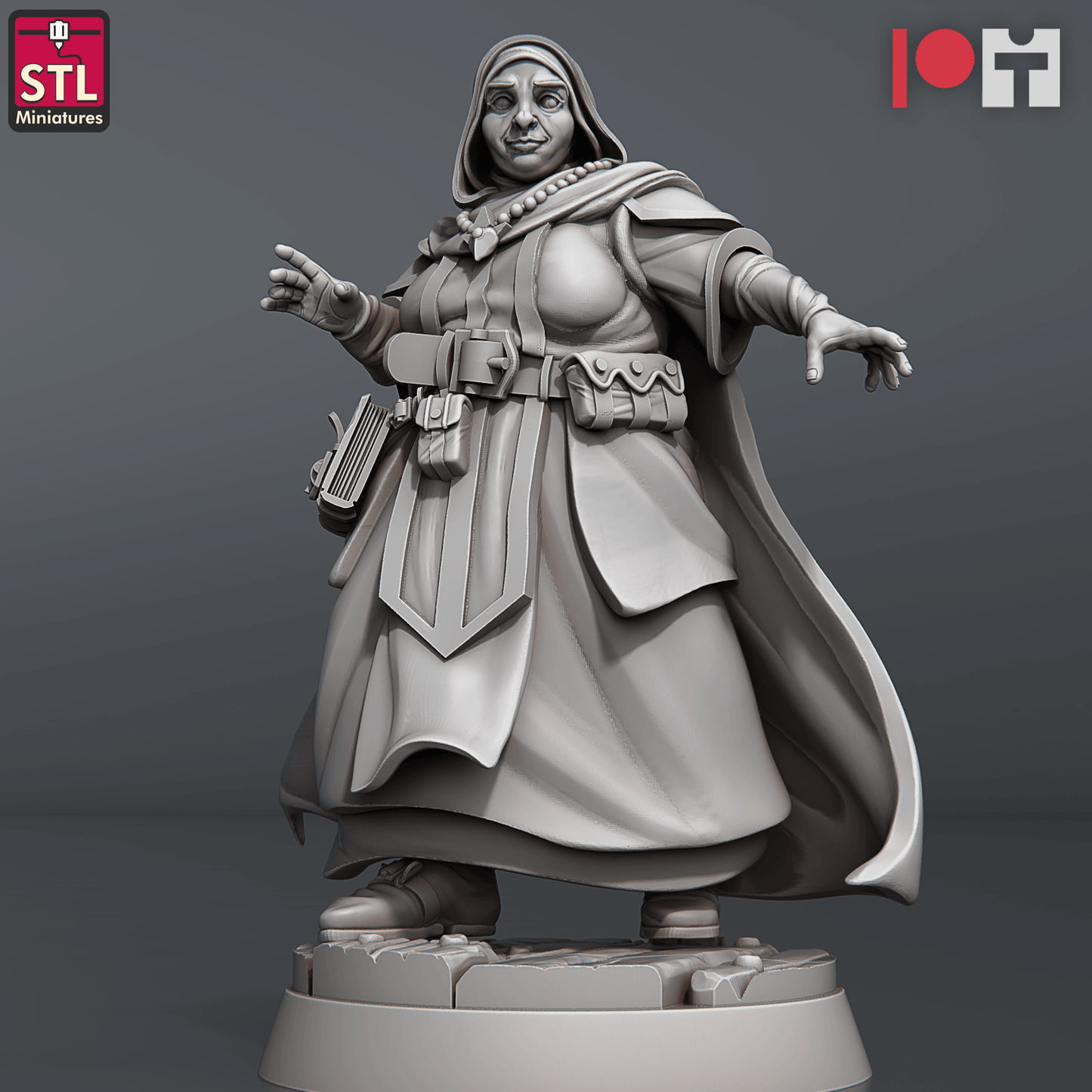 3D Printed STL Miniatures Orphanage Set 28 - 32mm War Gaming D&D