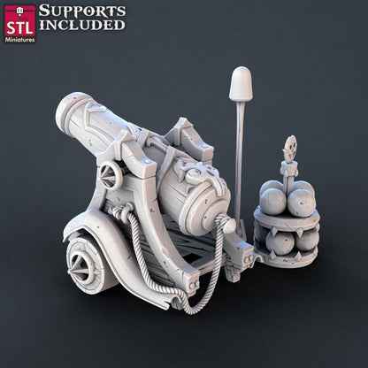 3D Printed STL Miniatures Pirate Set 28 - 32mm War Gaming D&D