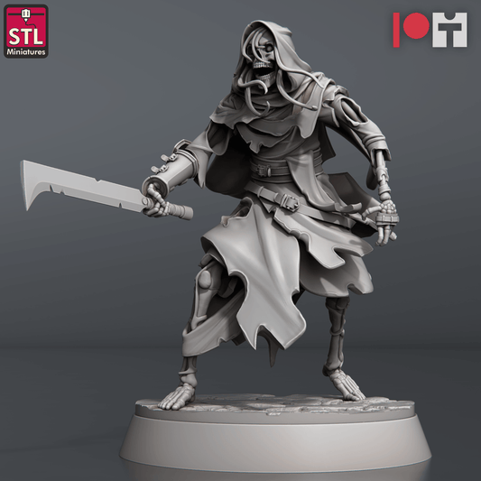3D Printed STL Miniatures Reaver Knights 28 - 32mm War Gaming D&D