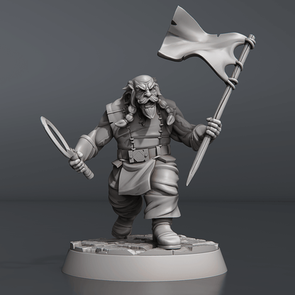 3D Printed STL Miniatures Riot Set 28 - 32mm War Gaming D&D