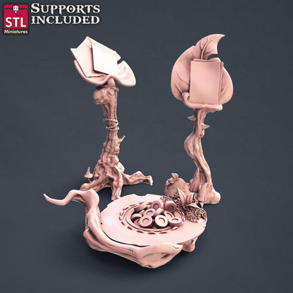 3D Printed STL Miniatures Satyrs Set 28 - 32mm War Gaming D&D