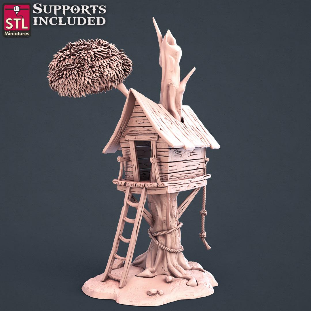3D Printed STL Miniatures Townsfolks Vol 1 Set Fantasy NPC 2 | 28 - 32mm War Gaming D&D