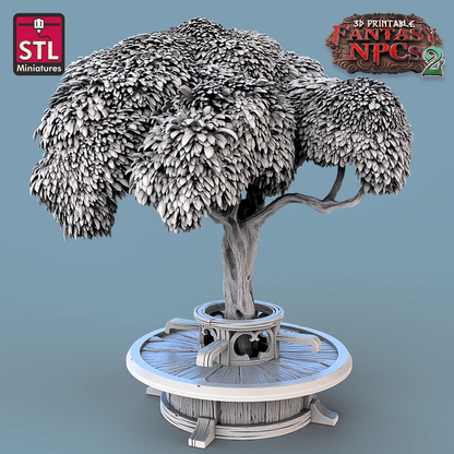 3D Printed STL Miniatures Townsfolks Vol 2 Set Fantasy NPC 2 | 28 - 32mm War Gaming D&D