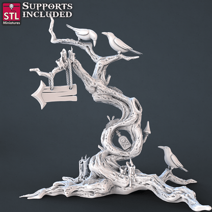 3D Printed STL Miniatures Toxic Vendor Set 28mm - 32mm War Gaming D&D