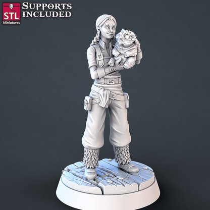 3D Printed STL Miniatures Veterinarian Set | 28 - 32mm War Gaming D&D