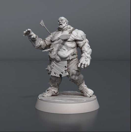 3D Printed STL Miniatures Zombie Set 28 - 32mm War Gaming D&D