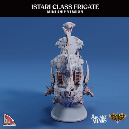 3D Printed Sordane Publishing Arcane Minis Mini Ship - Istari Frigate
