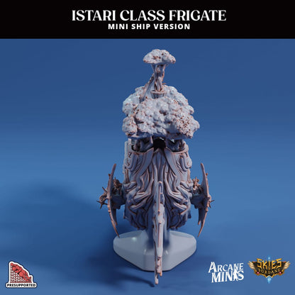 3D Printed Sordane Publishing Arcane Minis Mini Ship - Istari Frigate