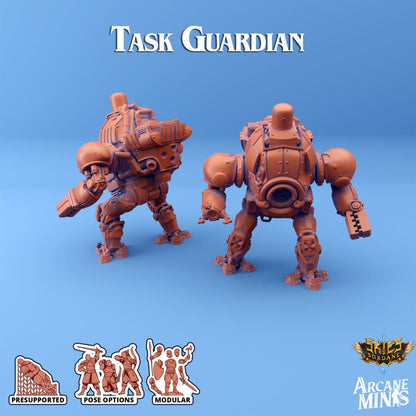 3D Printed Sordane Publishing Arcane Minis Shard Guardian Task Set Shard Guardian Set 28 32mm D&D