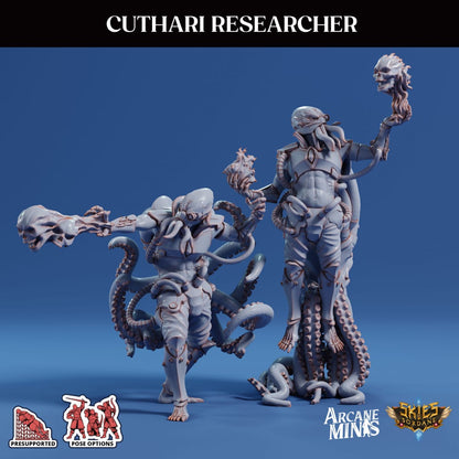 3D Printed Sordane Publishing Echoes of Madness - A Sordane Stories Cuthari Researcher 28 32mm D&D