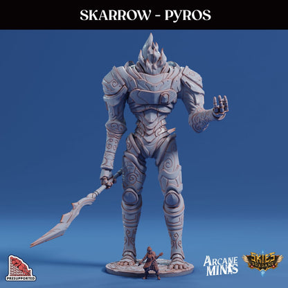3D Printed Sordane Publishing Skarrow Class Guardians 28 32mm D&D