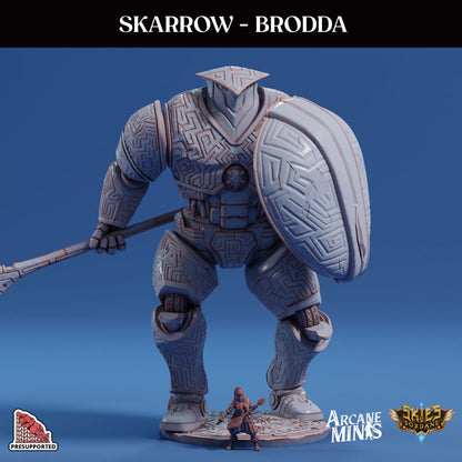 3D Printed Sordane Publishing Skarrow Class Guardians 28 32mm D&D