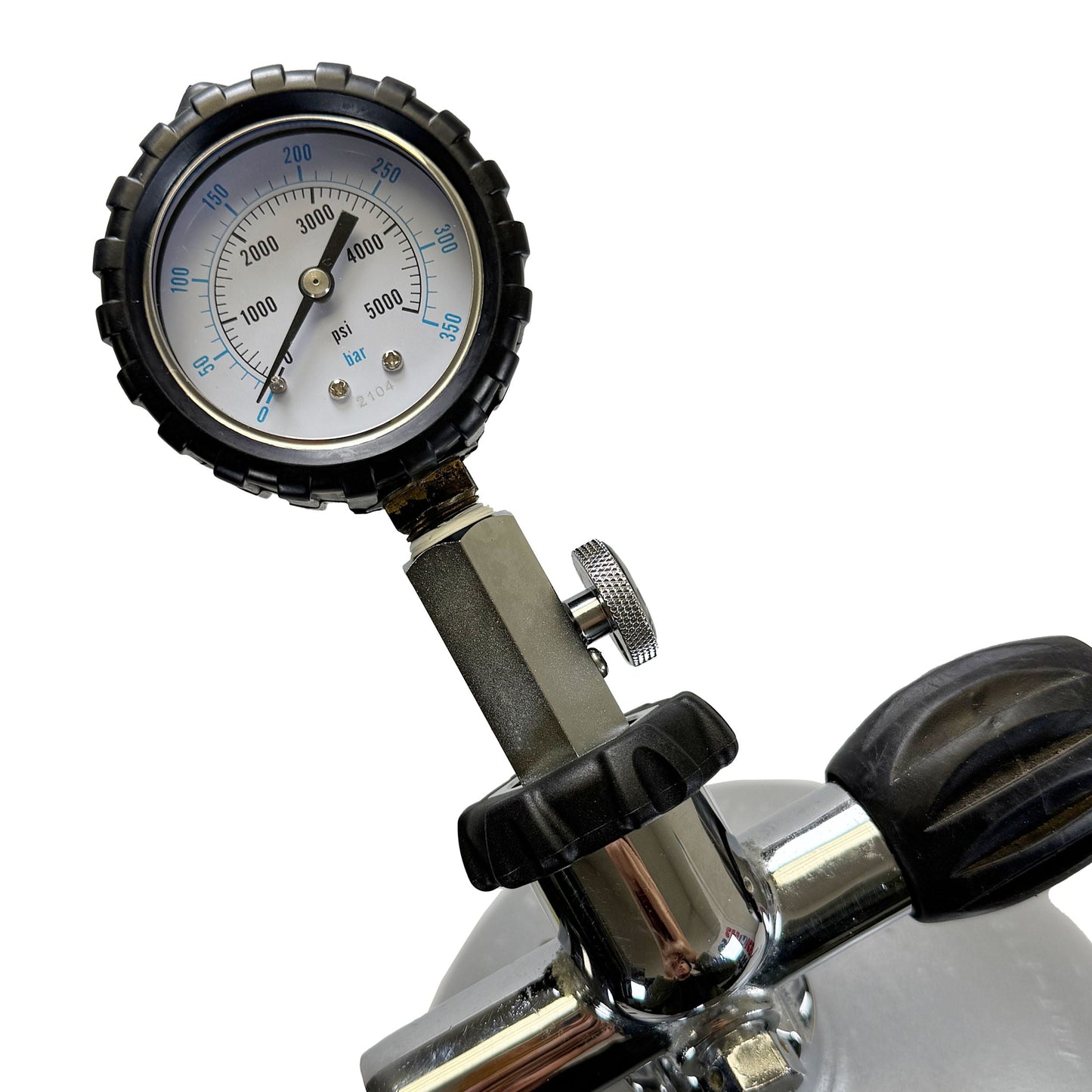 Scuba Choice Diving DIN Tank Pressure Checker 5000 PSI 350 BAR