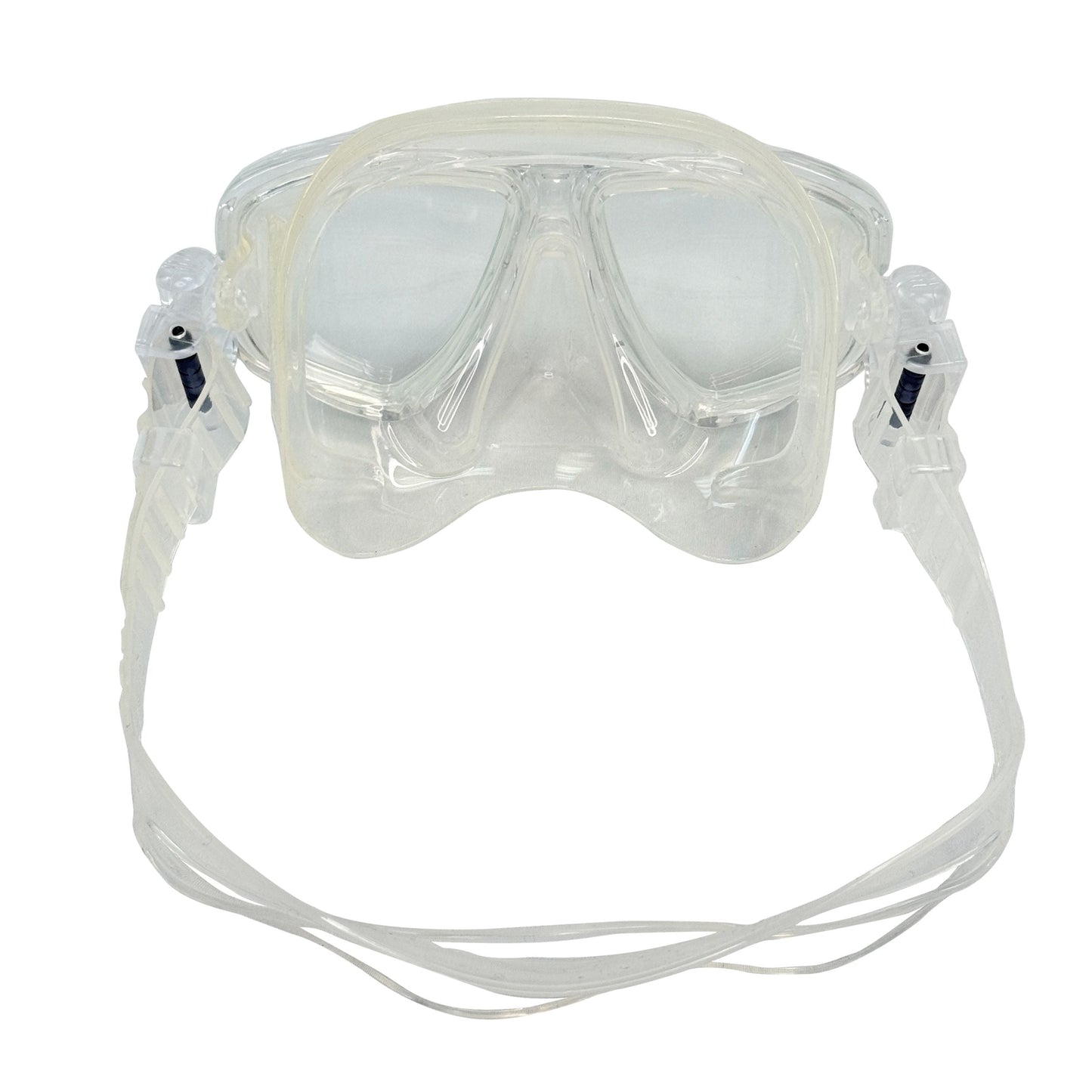 Palantic M36 Clear/Clear Silicone RX Full Farsighted Lenses Dive/Snorkeling Mask