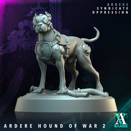 3D Printed Archvillain Games Ardere Hound of War Ardere - Syndicate Oppression 28 32mm D&D