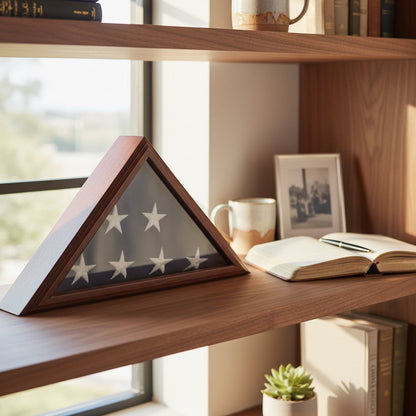 Flags Connections - Air Force Flag Case - Great Wood Flag Case - Fit 3' x 5' Flag.