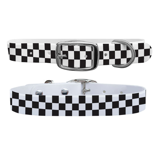 Checkered Dog Collar