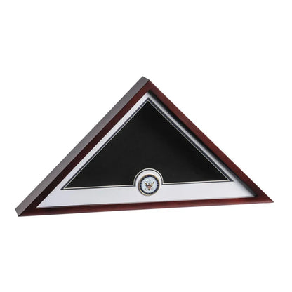 Medallion Flag Display Case, Memorial Flag Display case, Army Medallion