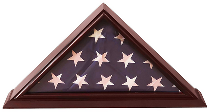 5x9 Flag Display Case Shadow Box (For Burial/Funeral/Veteran Flag)