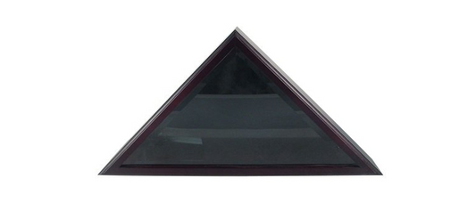 Cadet III Flag Display Case for 3ft x 5ft Flag in Dark Black Cherry finish