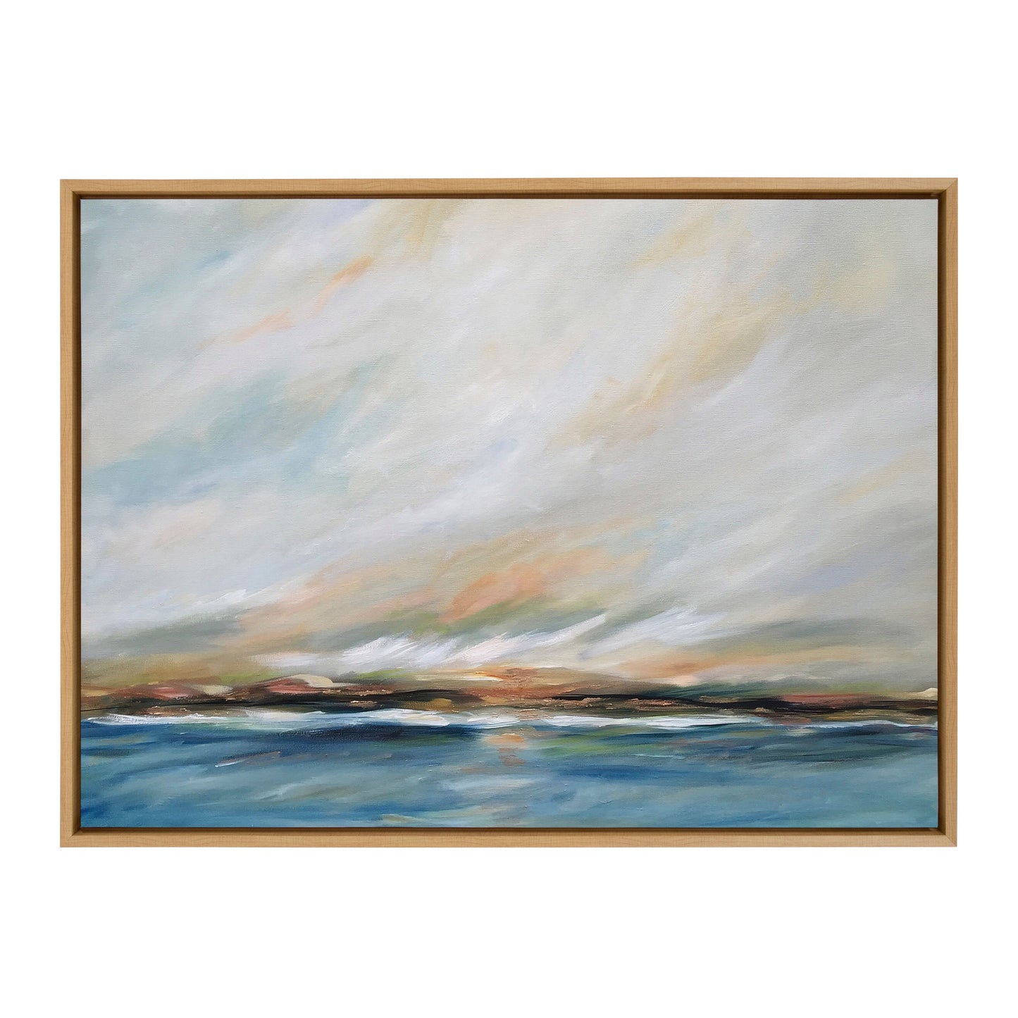 Sylvie Sunday Morning Framed Canvas by Mary Sparrow