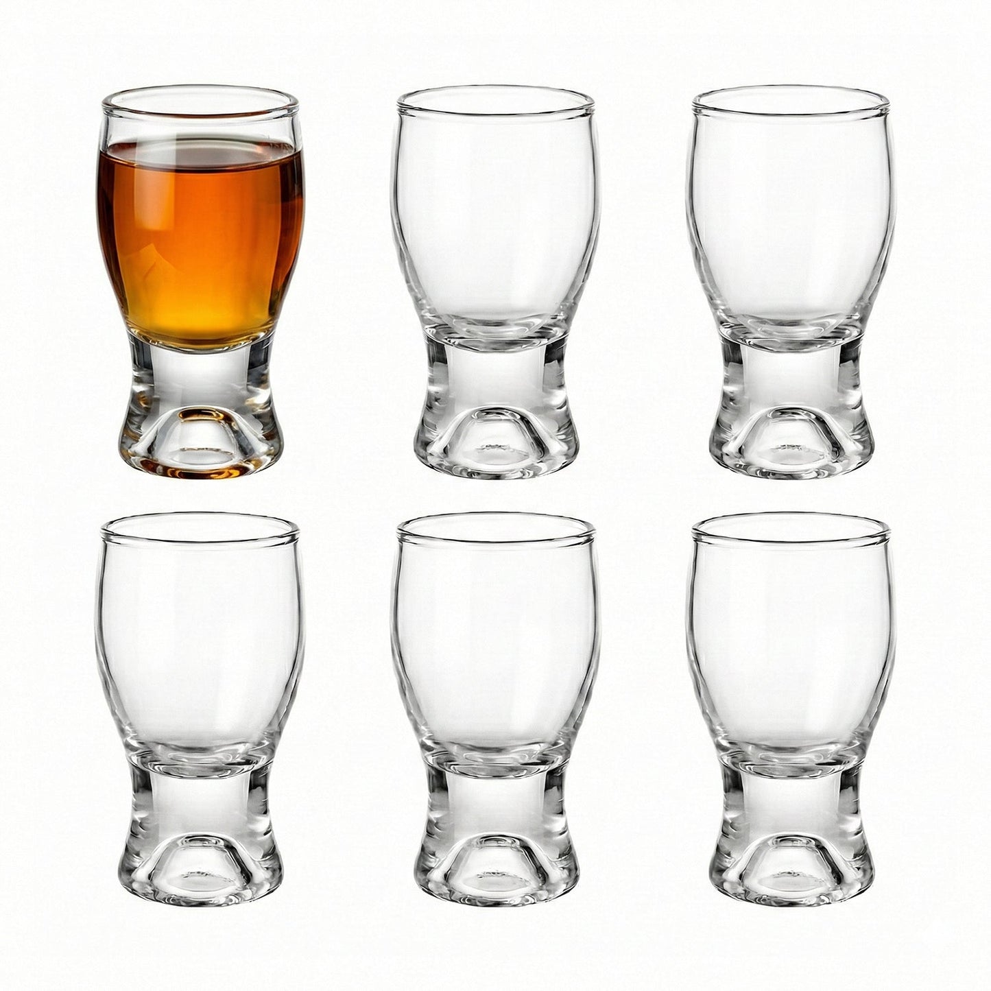 Tipsy Set of 6 - 2oz. Shot Glasses