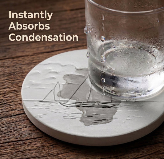 Sailboat Drink Coasters