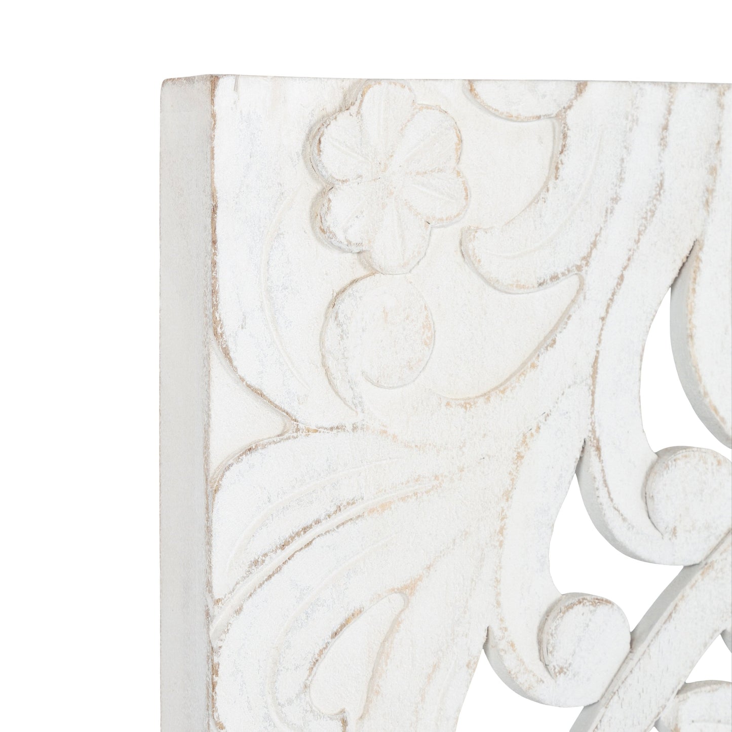 Saanvi Carved Wood Wall Art Set