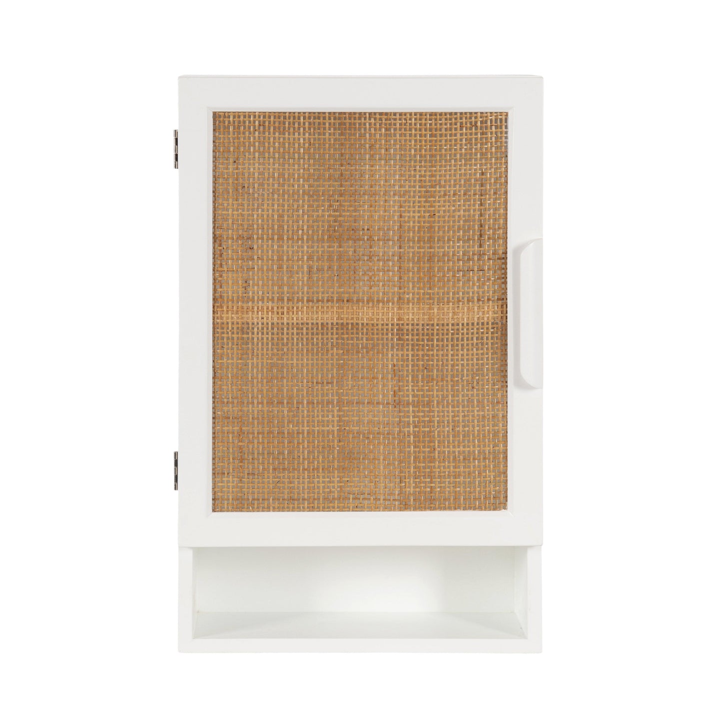 Ori Rattan Wall Cabinet with Cubby