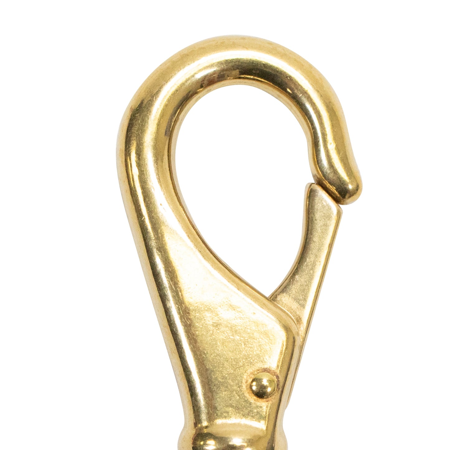 Scuba Choice 3-5/8" Brass Swivel Eye Snap Hook Clip #2, 12.9mm Opening