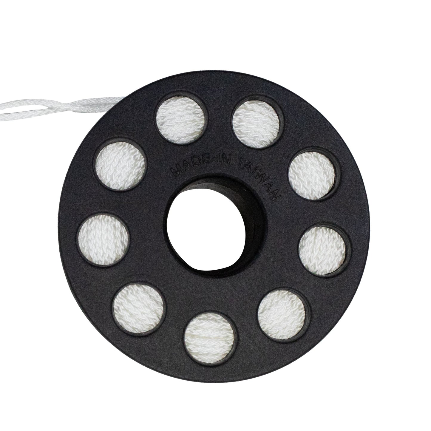 Scuba Diving Dive Compact Finger Spool Reel 100ft - White Line