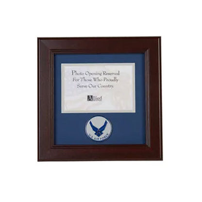 Aim High Air Force Medallion 4-Inch by 6-Inch Landscape Picture Frame