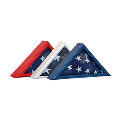 Flags Connections - First Responder Flag Case - EMS White, Firefighter Red, and Police Blue..