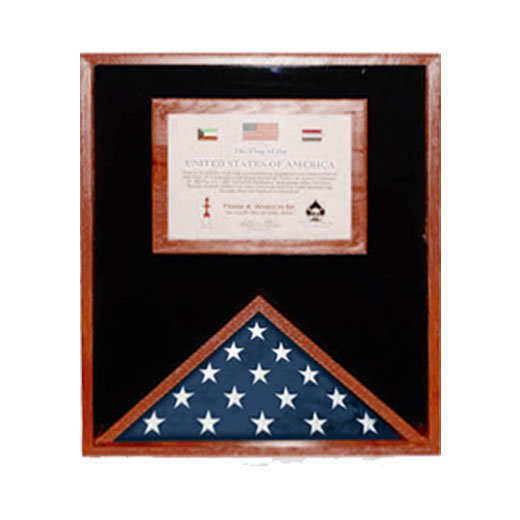 Flag Display Case - Fit 5' x 8' flag.