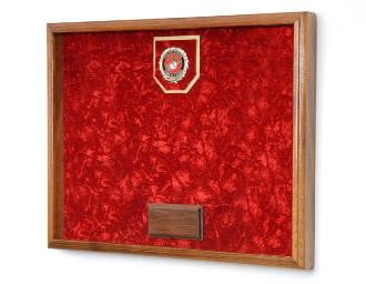 Military Medals And Awards Case - 16in W x 12in H x 2in D