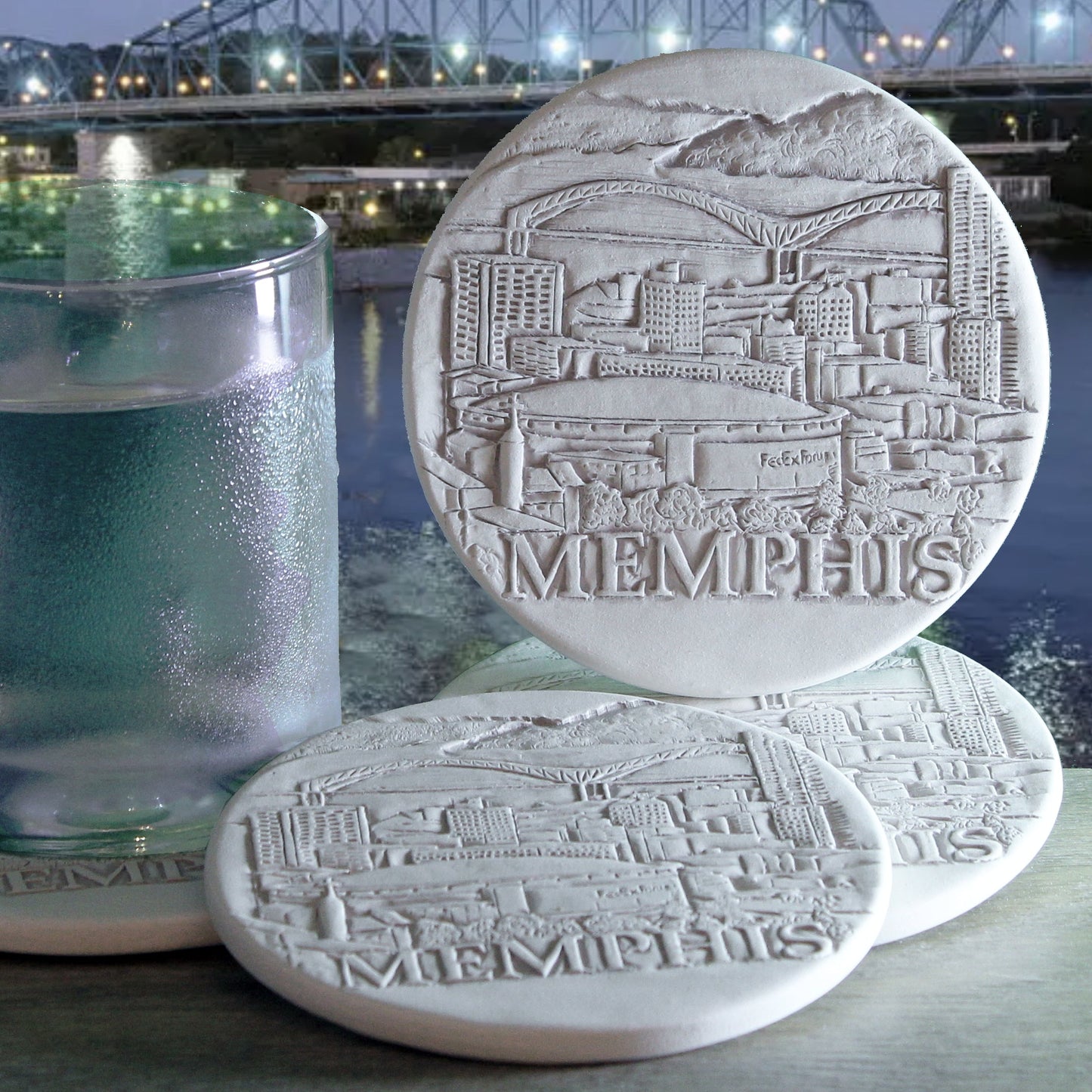 Memphis FedEx Forum Coasters