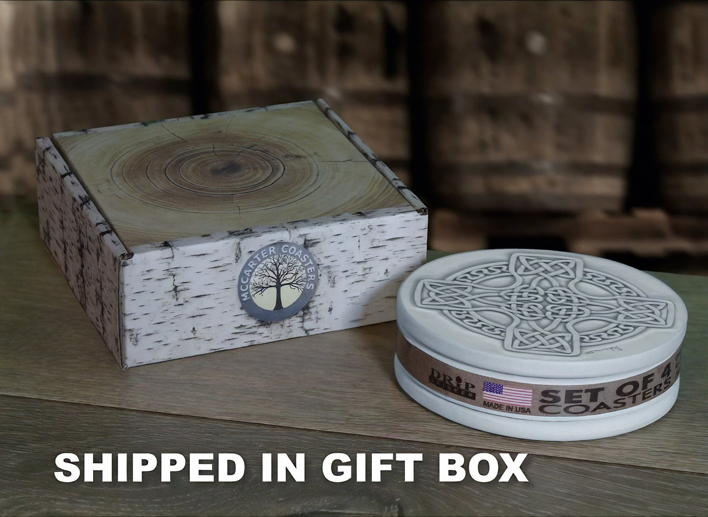 Celtic Cross Drink Coasters