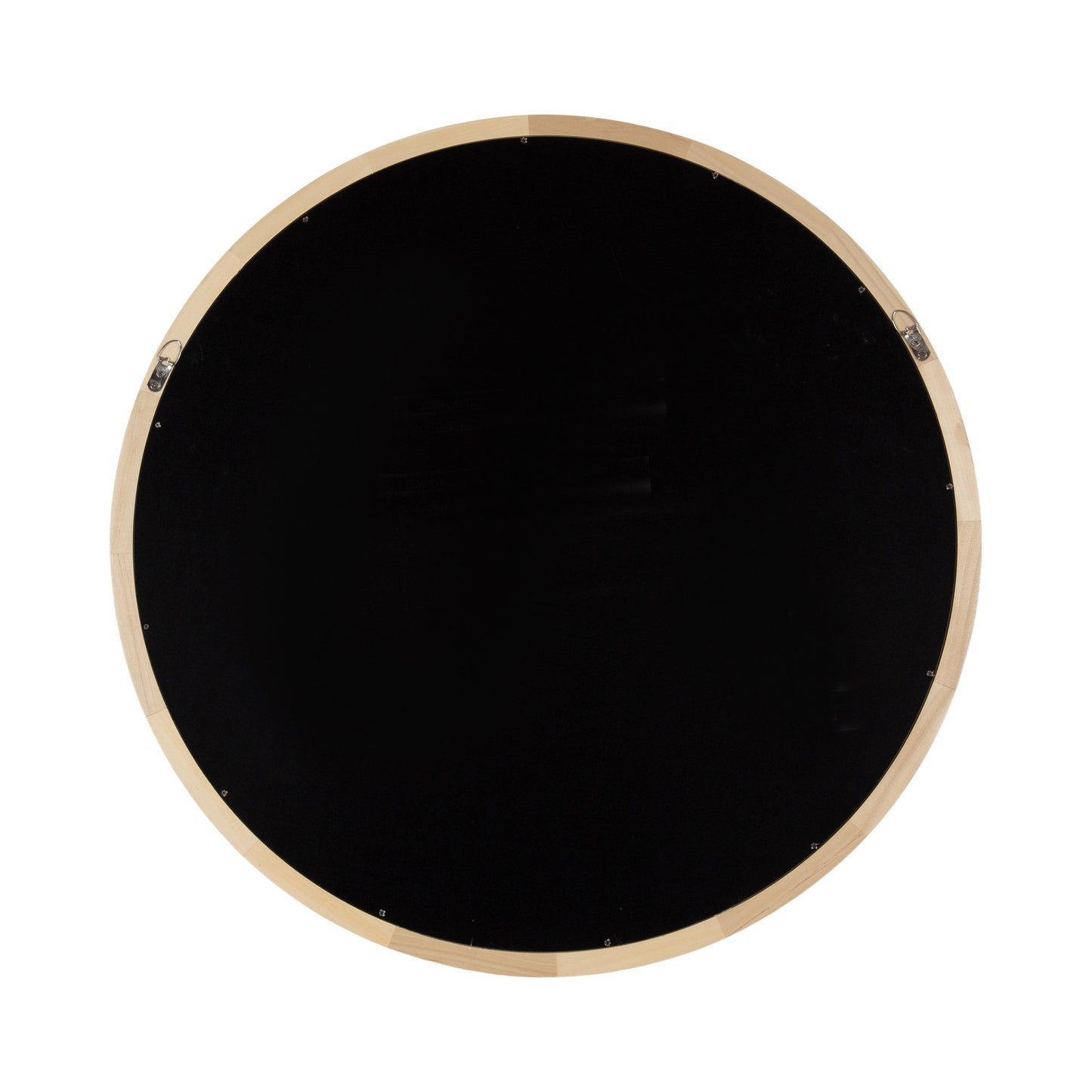 Hatherleigh Round Wood Wall Mirror