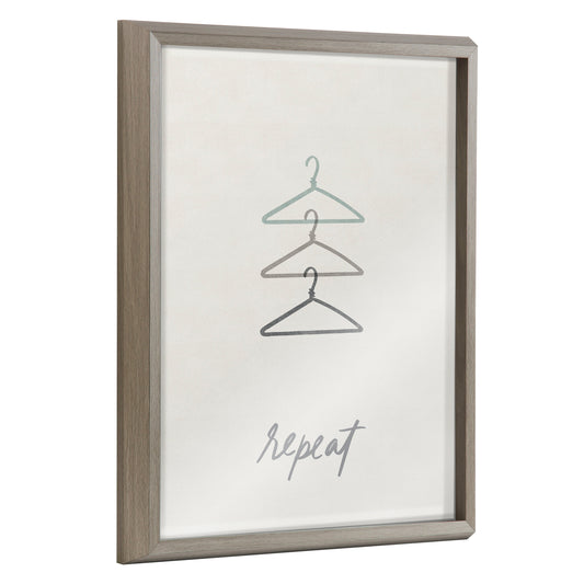Blake Repeat Framed Printed Glass by Elizabeth Silver