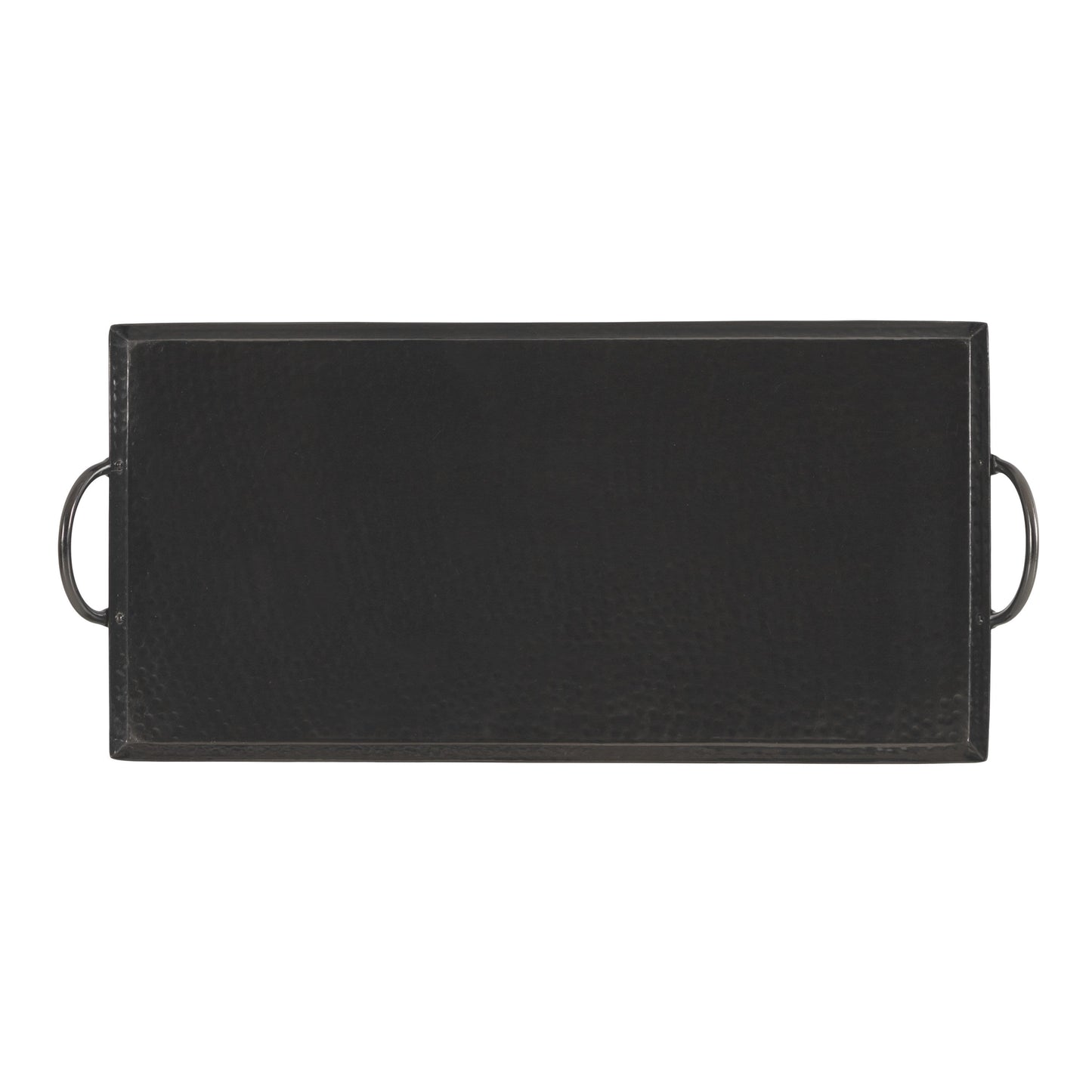 Sanzo Hammered Rectangle Metal Tray