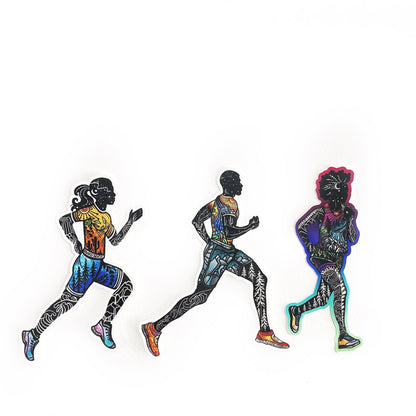 Runner Guy sticker