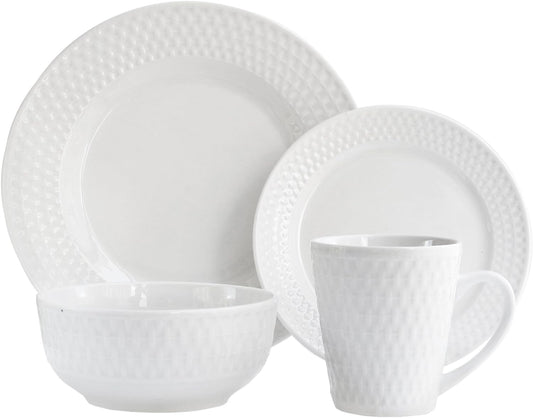 JULIETTE PORCELAIN 16 PC DINNER SET