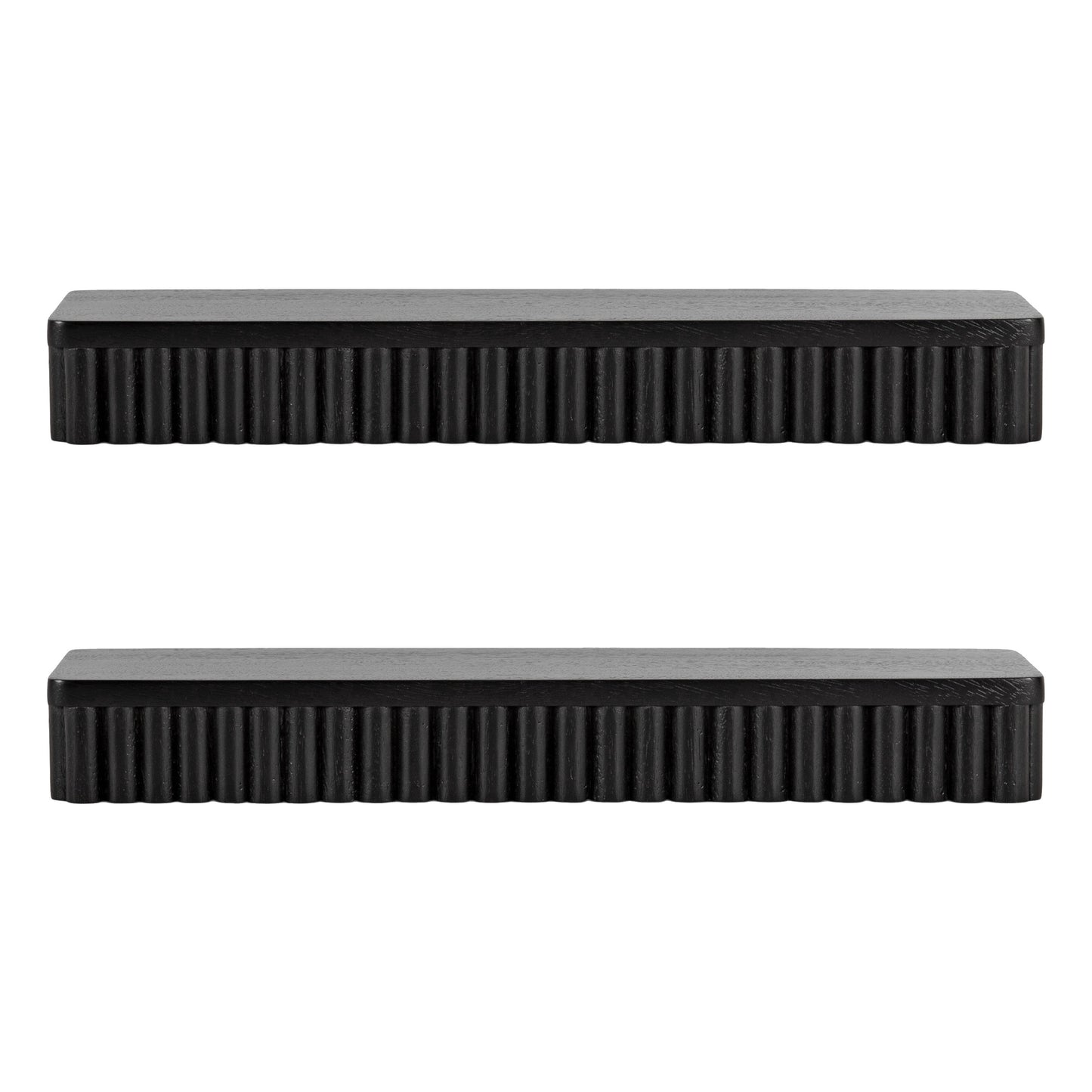 Reid Ribbed Floating Shelves