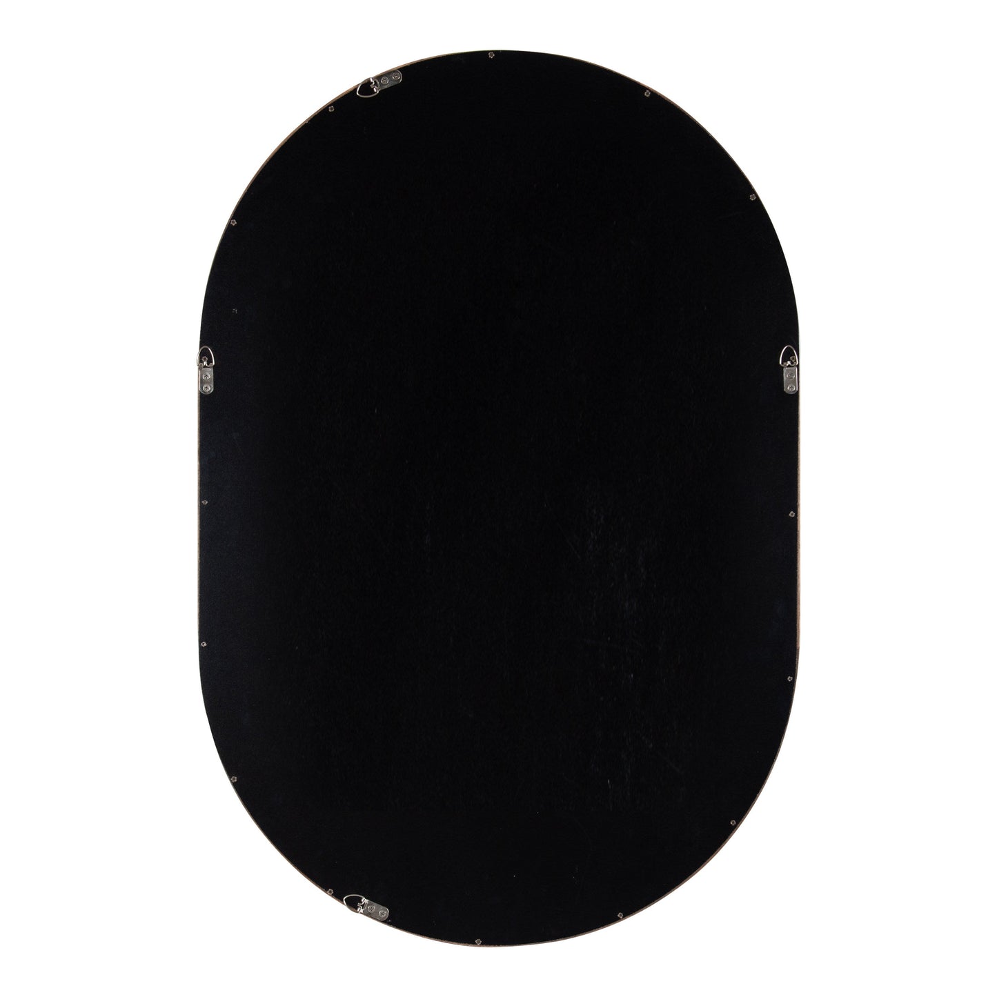 Hutton Wood Framed Capsule Mirror