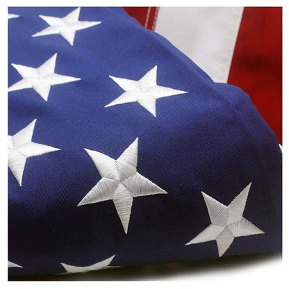 American Flag 3x5 ft - Durable Longer Lasting Spun Polyester 300D for Outdoor Use - UV Protected.
