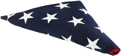 Cotton American Memorial Flag - 5' X 9.5' Flag