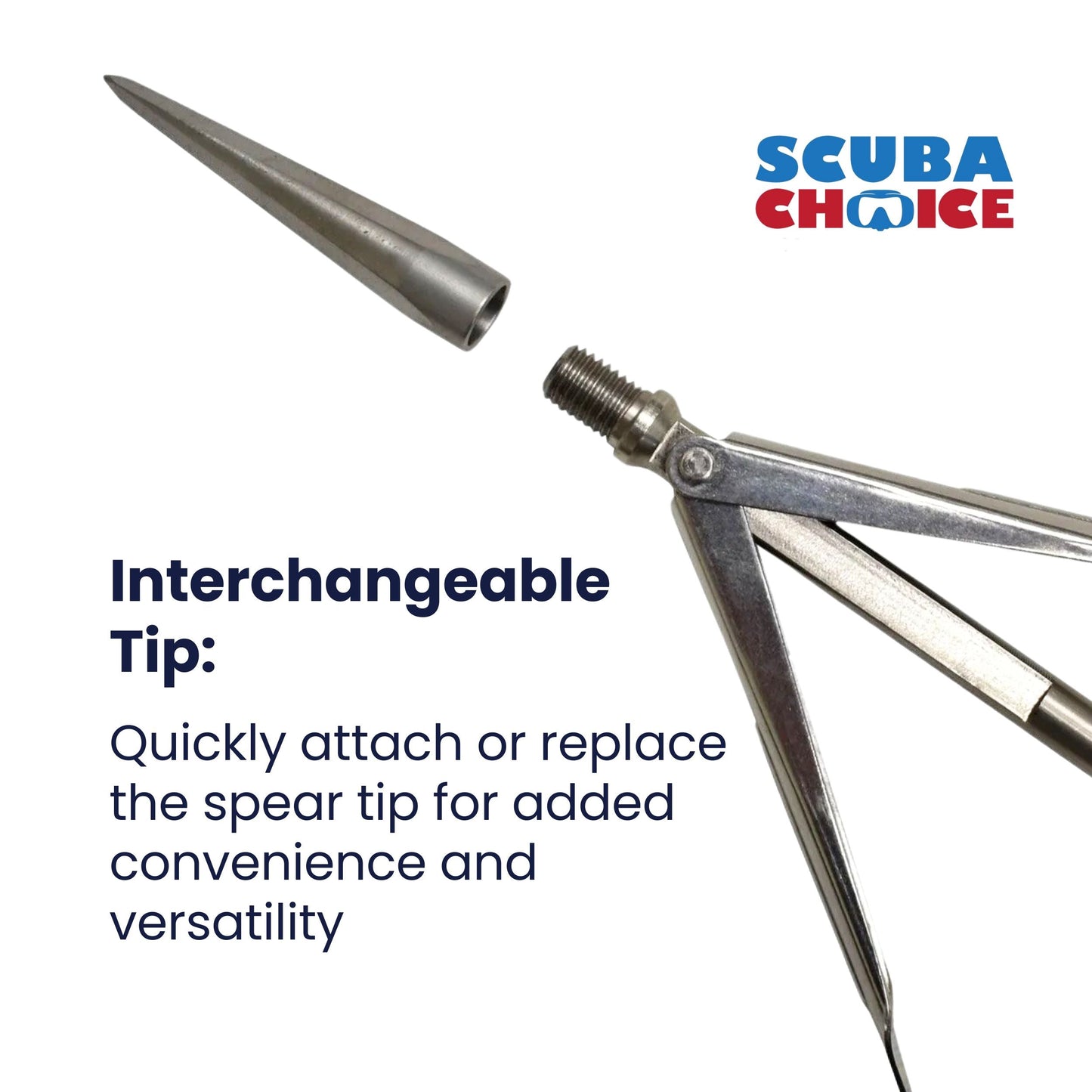 Palantic Spearfishing Tricuspid Interchangable Speartip 7mm