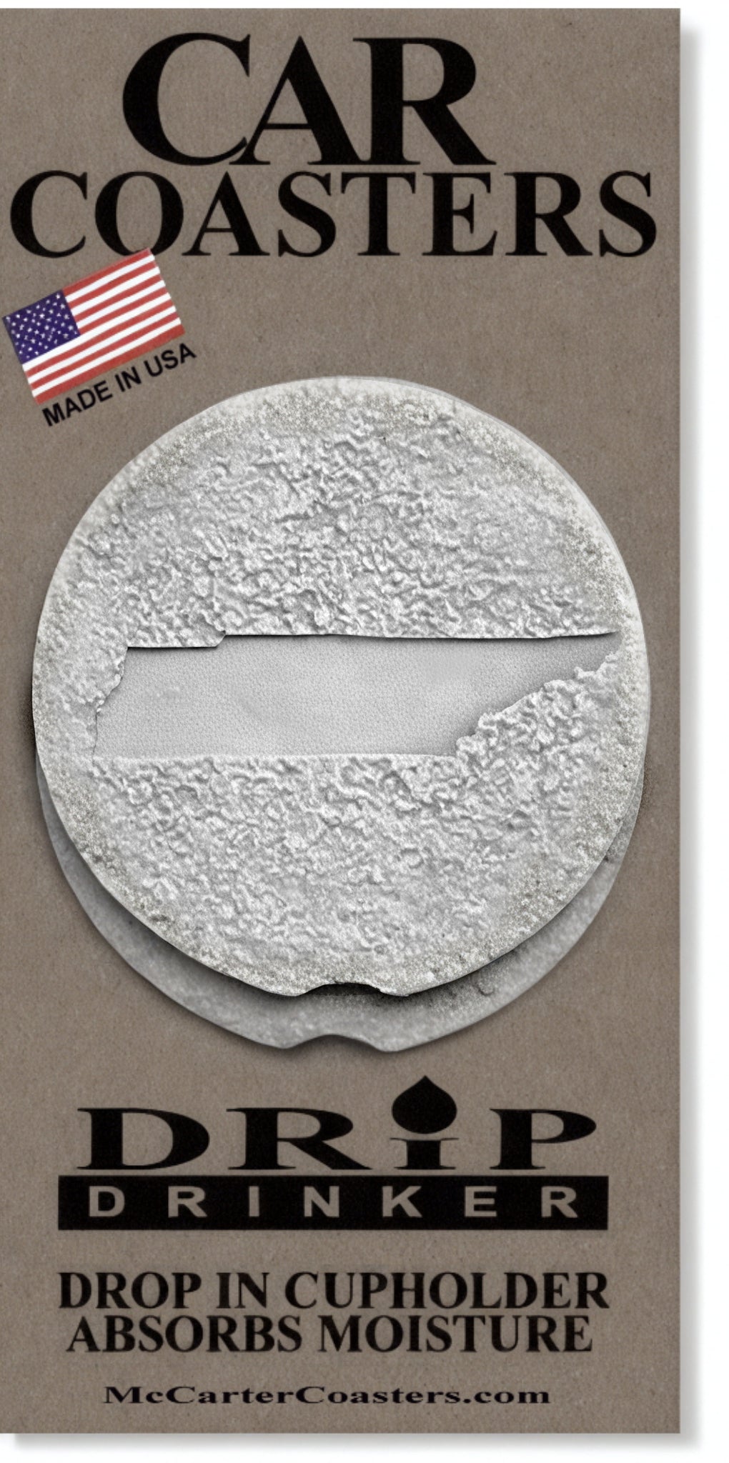 Tennessee Stone Car Coasters
